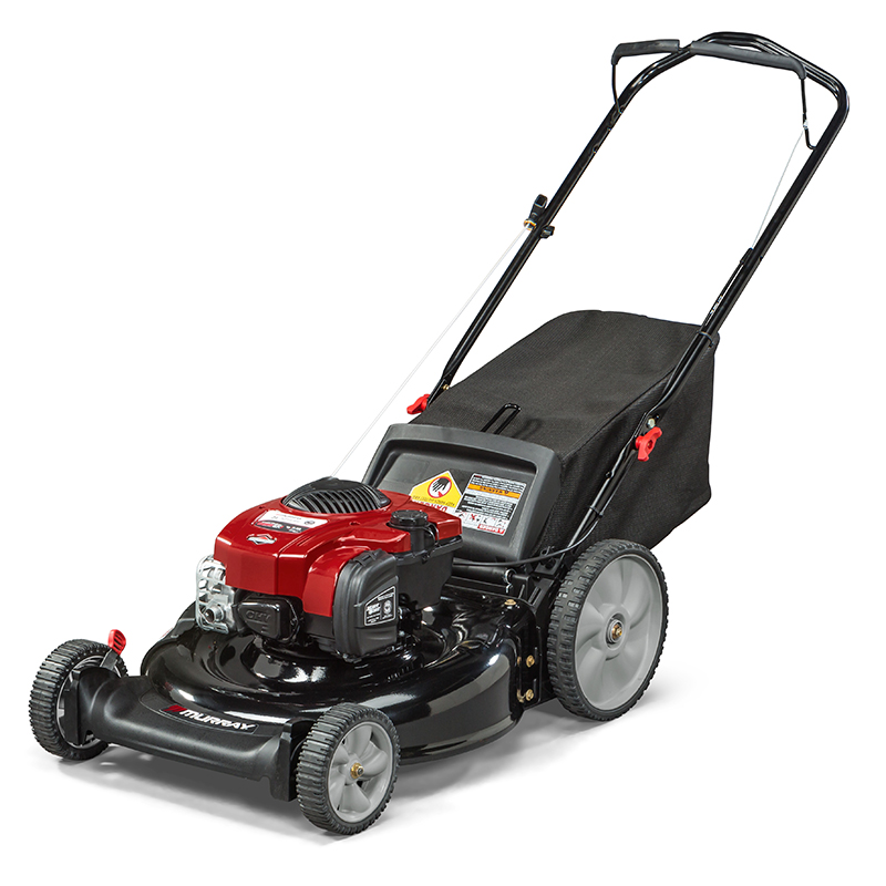 21 Push Mower With Mulching Rear Bag Side Discharge Mp21625