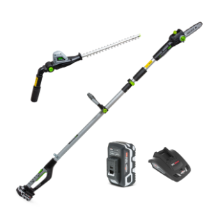 18V Li-Ion Cordless Pole Saw & Hedge Trimmer 2-in-1 Kit