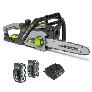 Dual 18V Li-Ion Cordless Chainsaw Kit