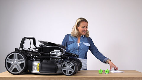 a person standing next to a car