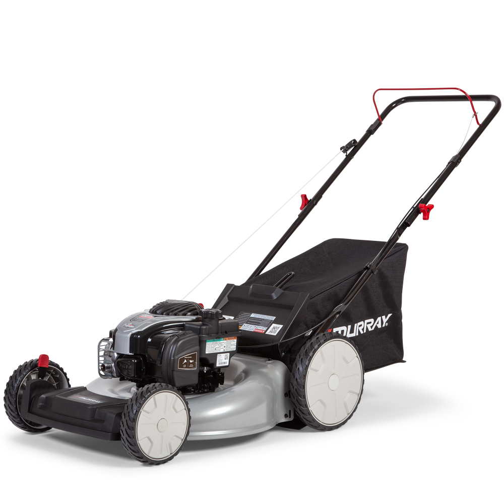 21 Push Mower with Mulching Rear Bag  Side Discharge 152703