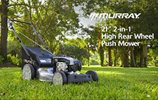 21” 2-in-1 No Prime No Choke Push Mower