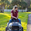 Convenient Mow-in-Reverse Option