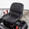 Comfortable Ride with Adjustable High-Back Seat