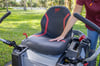 Comfortable Ride with High-Back Seat and Convenient Storage