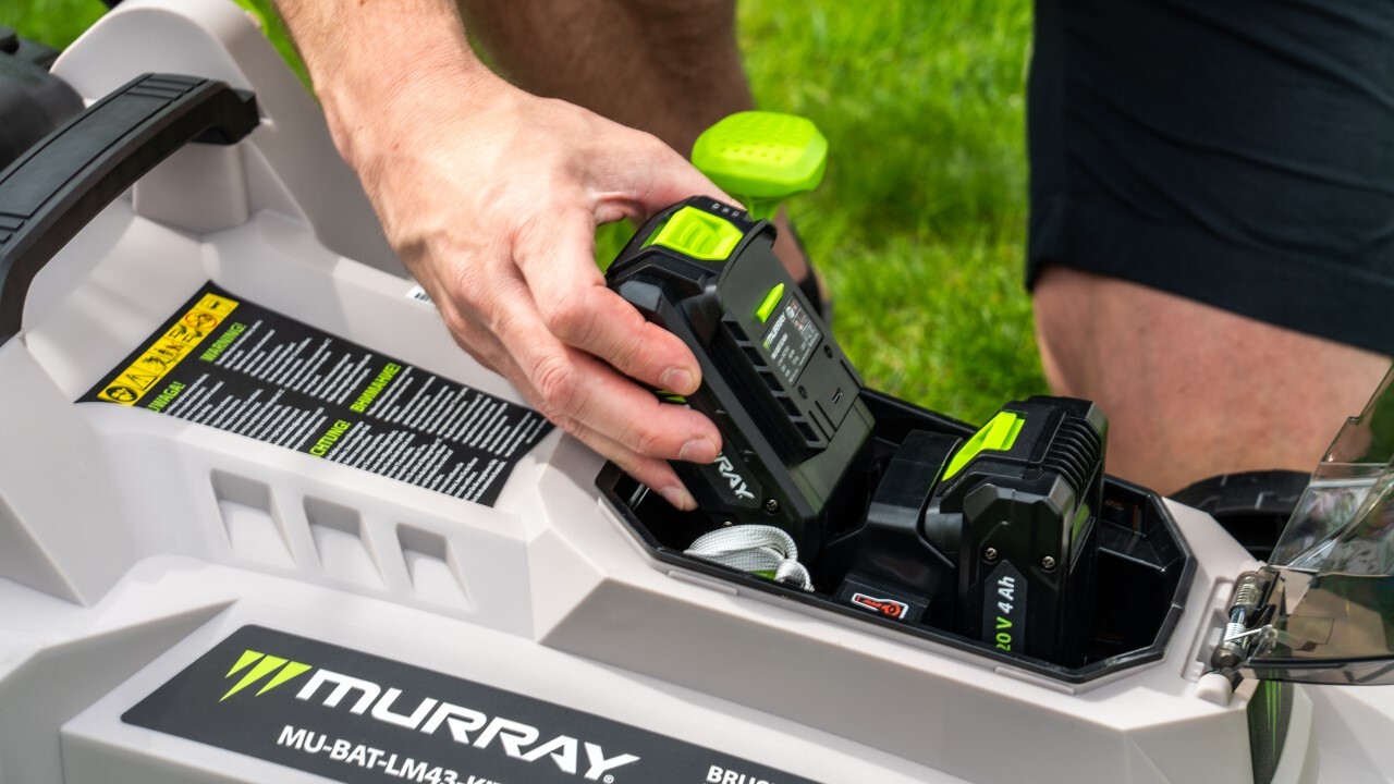 More power and runtime with dual batteries