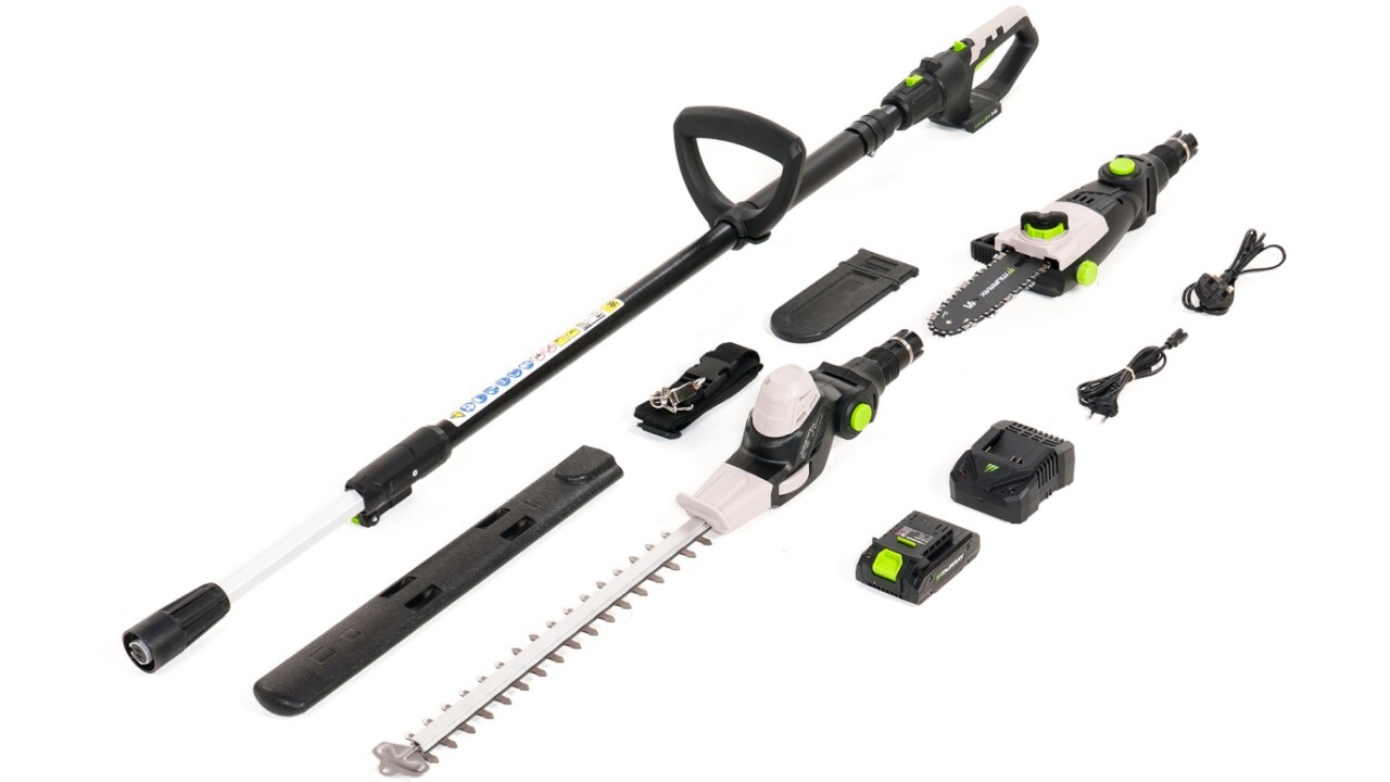 3Ah battery and charger included